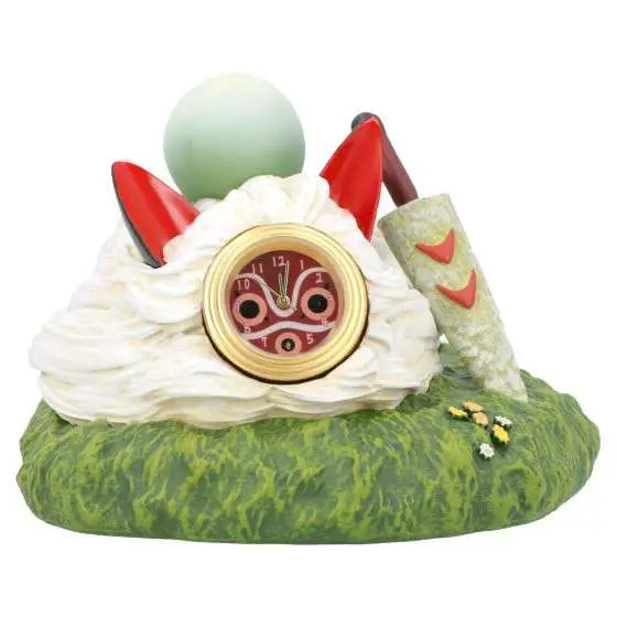 Masque Studio Ghibli princess mononoke table clock
